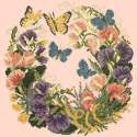 Elizabeth Bradley, Forget-Me-Nots, SWEETPEAS - 16x16 pollici Elizabeth Bradley - 3