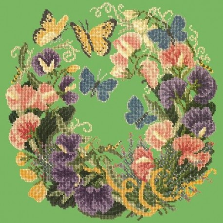Elizabeth Bradley, Forget-Me-Nots, SWEETPEAS - 16x16 pollici Elizabeth Bradley - 7