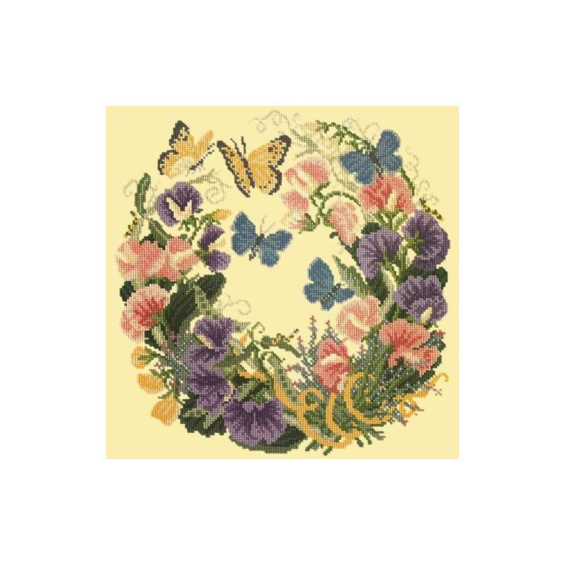 Elizabeth Bradley, Forget-Me-Nots, SWEETPEAS - 16x16 pollici Elizabeth Bradley - 10