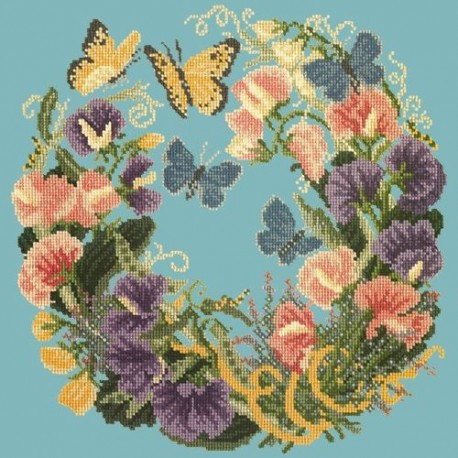 Elizabeth Bradley, Forget-Me-Nots, SWEETPEAS - 16x16 pollici Elizabeth Bradley - 15