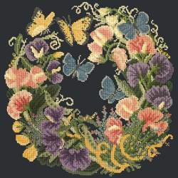 Elizabeth Bradley, Forget-Me-Nots, SWEETPEAS - 16x16 pollici Elizabeth Bradley - 18