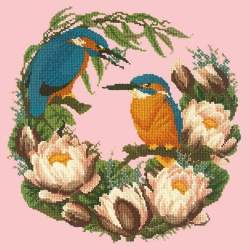 Elizabeth Bradley, Forget-Me-Nots, WATER LILIES - 16x16 pollici Elizabeth Bradley - 2