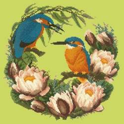 Elizabeth Bradley, Forget-Me-Nots, WATER LILIES - 16x16 pollici Elizabeth Bradley - 8