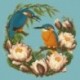 Elizabeth Bradley, Forget-Me-Nots, WATER LILIES - 16x16 pollici Elizabeth Bradley - 15
