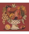 Elizabeth Bradley, Fruits of the Earth, BOWL OF FRUIT - 16x16 pollici Elizabeth Bradley - 5