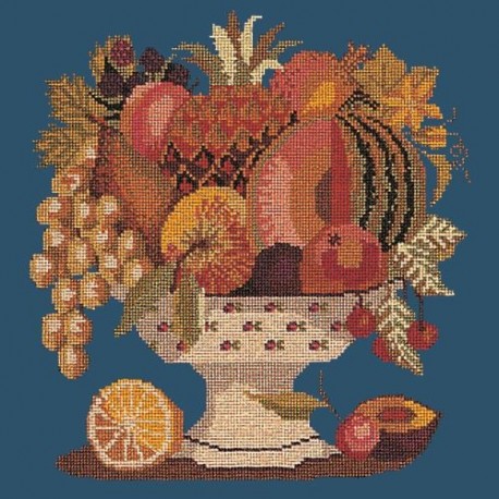 Elizabeth Bradley, Fruits of the Earth, BOWL OF FRUIT - 16x16 pollici Elizabeth Bradley - 16