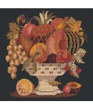 Elizabeth Bradley, Fruits of the Earth, BOWL OF FRUIT - 16x16 pollici Elizabeth Bradley - 18
