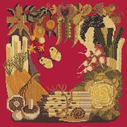 Elizabeth Bradley, Fruits of the Earth, VEGETABLES - 16x16 pollici Elizabeth Bradley - 4