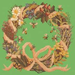 Elizabeth Bradley, Fruits of the Earth, WREATH OF HERBS - 16x16 pollici Elizabeth Bradley - 7