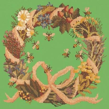 Elizabeth Bradley, Fruits of the Earth, WREATH OF HERBS - 16x16 pollici Elizabeth Bradley - 7