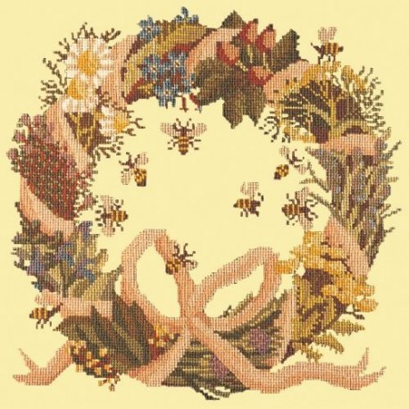 Elizabeth Bradley, Fruits of the Earth, WREATH OF HERBS - 16x16 pollici Elizabeth Bradley - 10