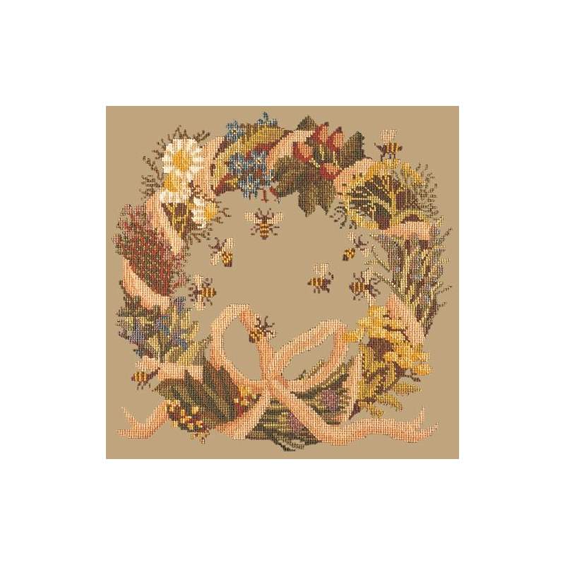 Elizabeth Bradley, Fruits of the Earth, WREATH OF HERBS - 16x16 pollici Elizabeth Bradley - 17