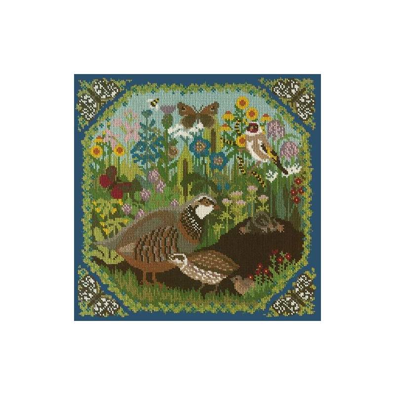 Elizabeth Bradley, Natural History, MEADOW - 16x16 pollici Elizabeth Bradley - 16
