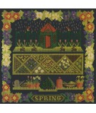 Elizabeth Bradley, Seasonal Samplers, SPRING SAMPLER - 16x16 pollici Elizabeth Bradley - 18