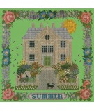 Elizabeth Bradley, Seasonal Samplers, SUMMER SAMPLER - 16x16 pollici Elizabeth Bradley - 7