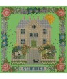 Elizabeth Bradley, Seasonal Samplers, SUMMER SAMPLER - 16x16 pollici Elizabeth Bradley - 7