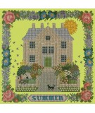 Elizabeth Bradley, Seasonal Samplers, SUMMER SAMPLER - 16x16 pollici Elizabeth Bradley - 8