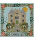 Elizabeth Bradley, Seasonal Samplers, SUMMER SAMPLER - 16x16 pollici Elizabeth Bradley - 14