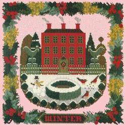 Elizabeth Bradley, Seasonal Samplers, WINTER SAMPLER - 16x16 pollici Elizabeth Bradley - 2
