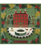 Elizabeth Bradley, Seasonal Samplers, WINTER SAMPLER - 16x16 pollici Elizabeth Bradley - 6