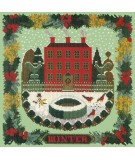 Elizabeth Bradley, Seasonal Samplers, WINTER SAMPLER - 16x16 pollici Elizabeth Bradley - 9