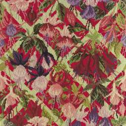 Elizabeth Bradley, Trellis Series, FUCHSIA TRELLIS - 16x16 pollici Elizabeth Bradley - 4