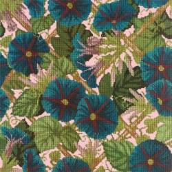 Elizabeth Bradley, Trellis Series, MORNING GLORY TRELLIS - 16x16 pollici Elizabeth Bradley - 3