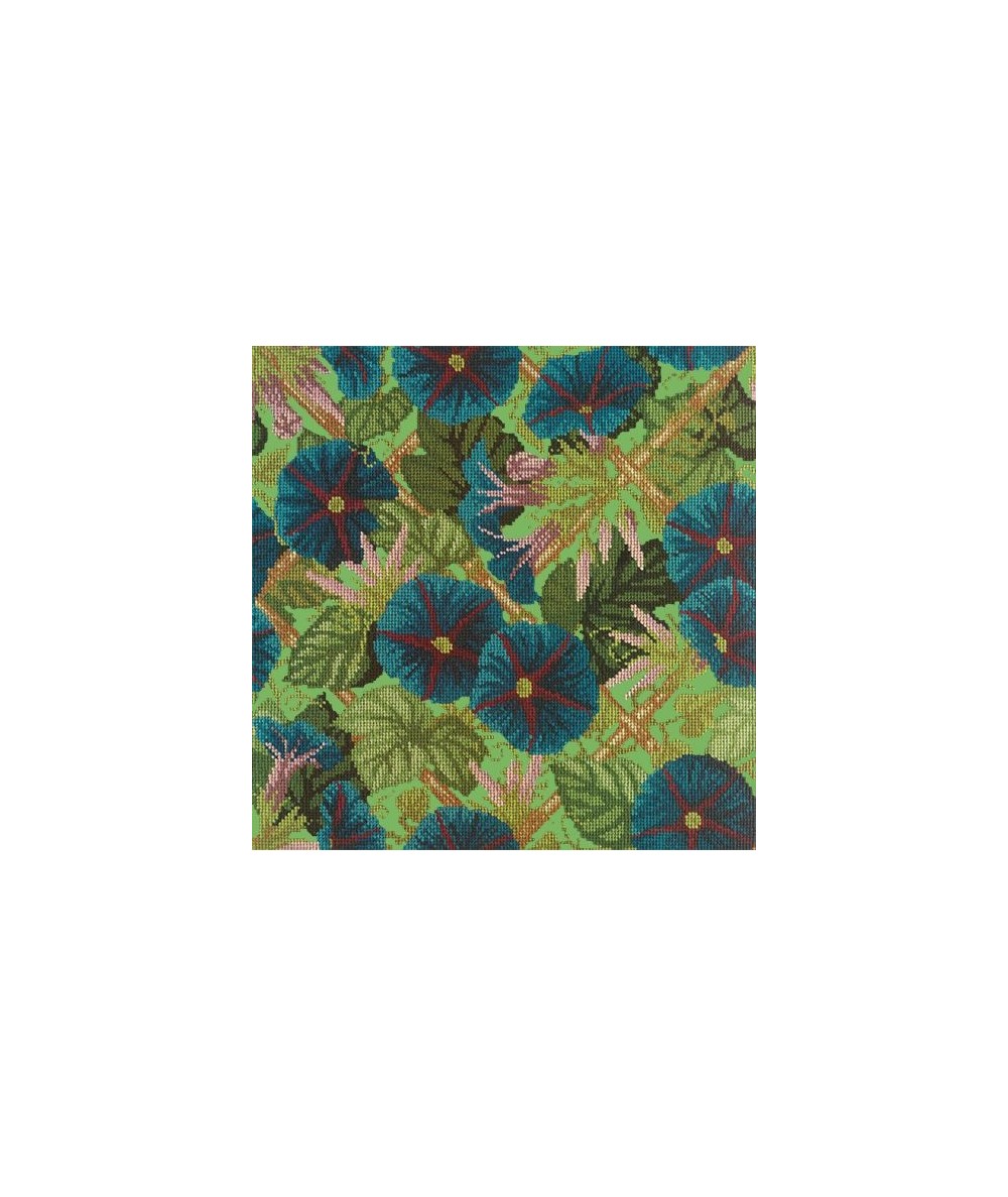 Elizabeth Bradley, Trellis Series, MORNING GLORY TRELLIS - 16x16 pollici Elizabeth Bradley - 8