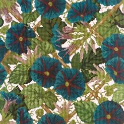 Elizabeth Bradley, Trellis Series, MORNING GLORY TRELLIS - 16x16 pollici Elizabeth Bradley - 13