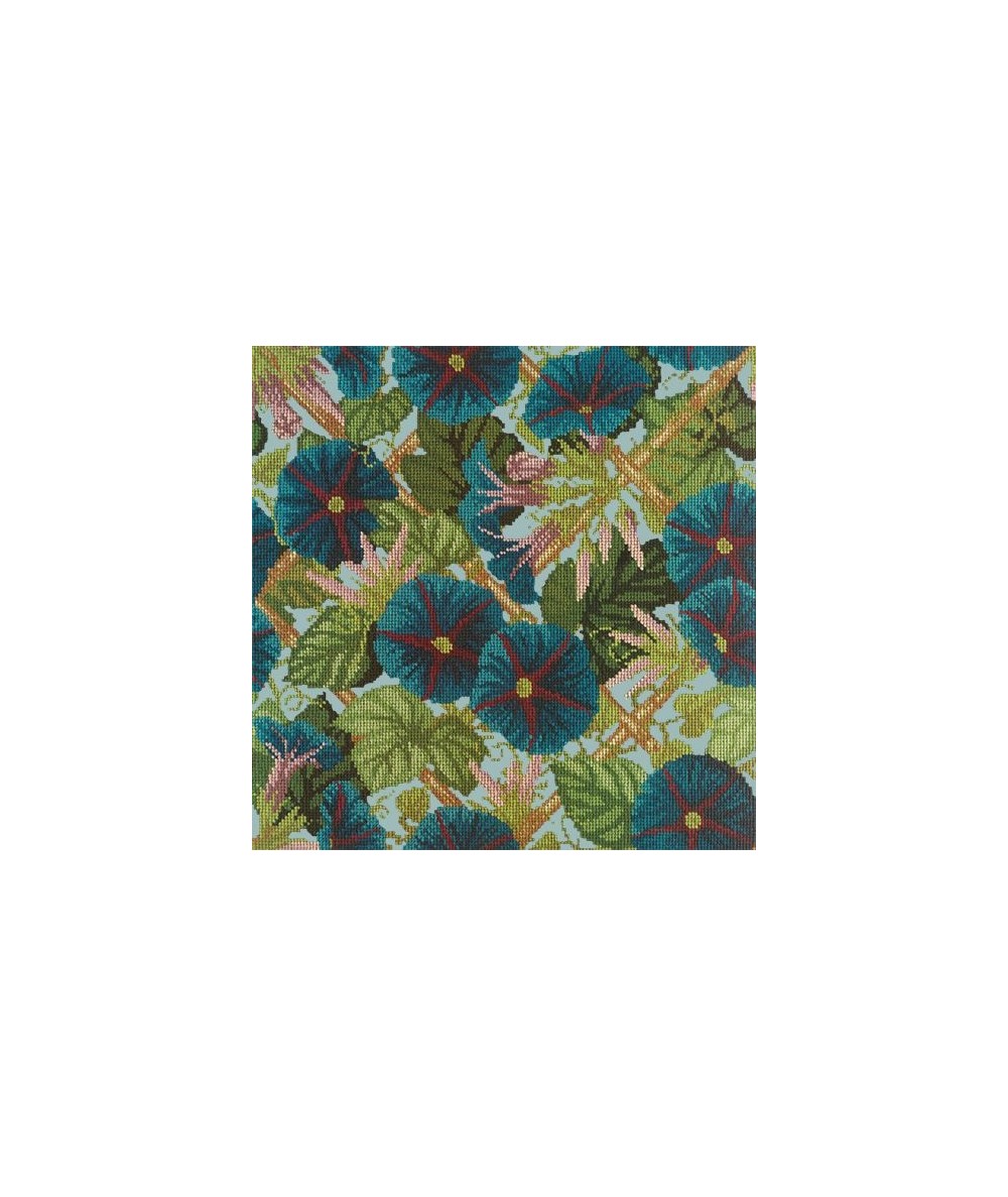 Elizabeth Bradley, Trellis Series, MORNING GLORY TRELLIS - 16x16 pollici Elizabeth Bradley - 15
