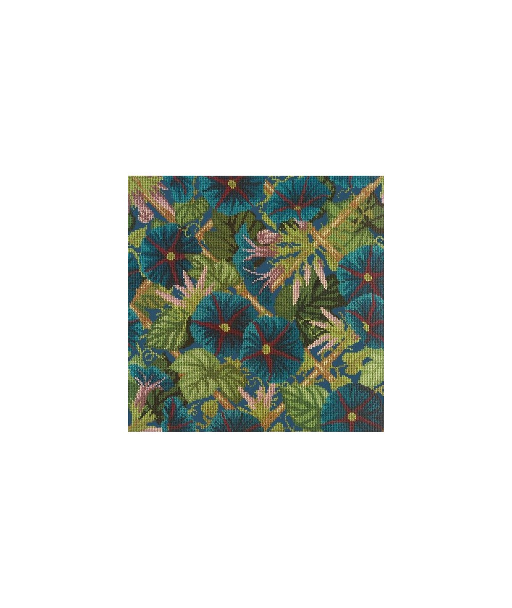 Elizabeth Bradley, Trellis Series, MORNING GLORY TRELLIS - 16x16 pollici Elizabeth Bradley - 17