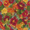 Elizabeth Bradley, Trellis Series, NASTURTIUM TRELLIS - 16x16 pollici Elizabeth Bradley - 4