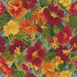Elizabeth Bradley, Trellis Series, NASTURTIUM TRELLIS - 16x16 pollici Elizabeth Bradley - 5