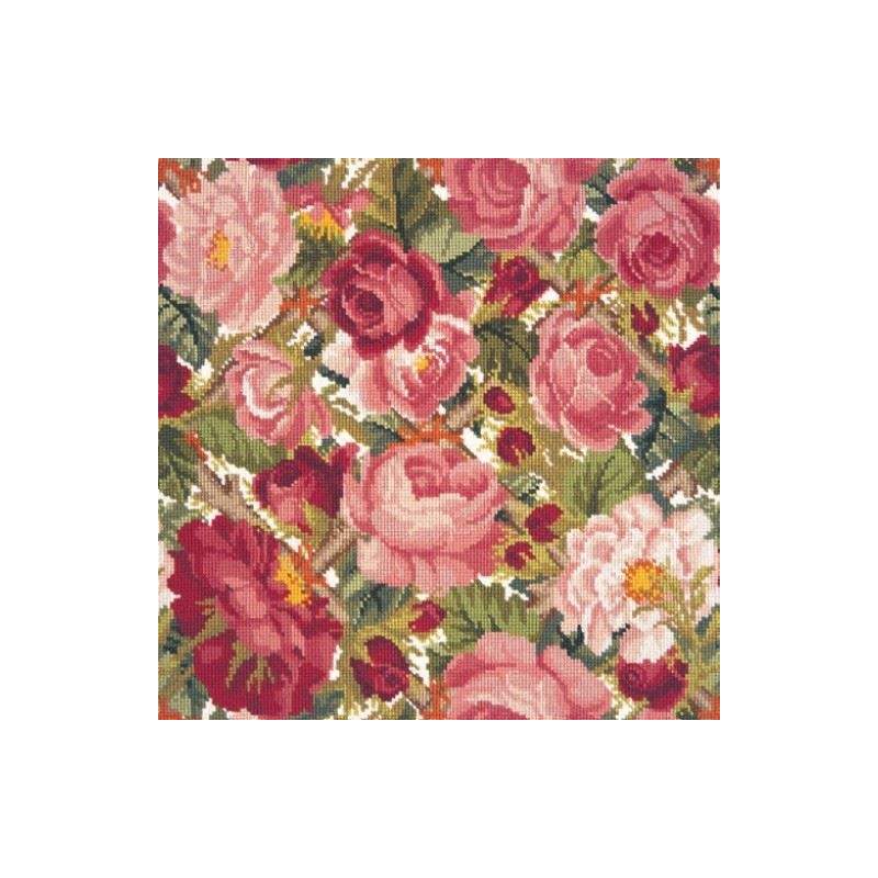Elizabeth Bradley, Trellis Series, ROSE TRELLIS - 16x16 pollici Elizabeth Bradley - 12