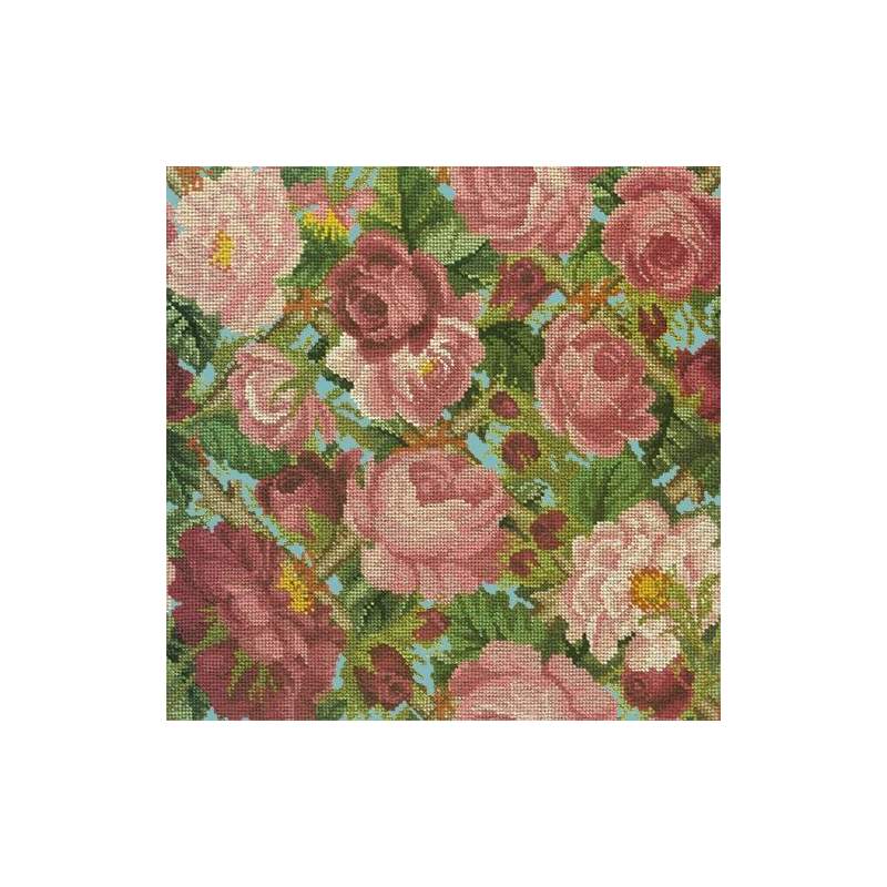 Elizabeth Bradley, Trellis Series, ROSE TRELLIS - 16x16 pollici Elizabeth Bradley - 15