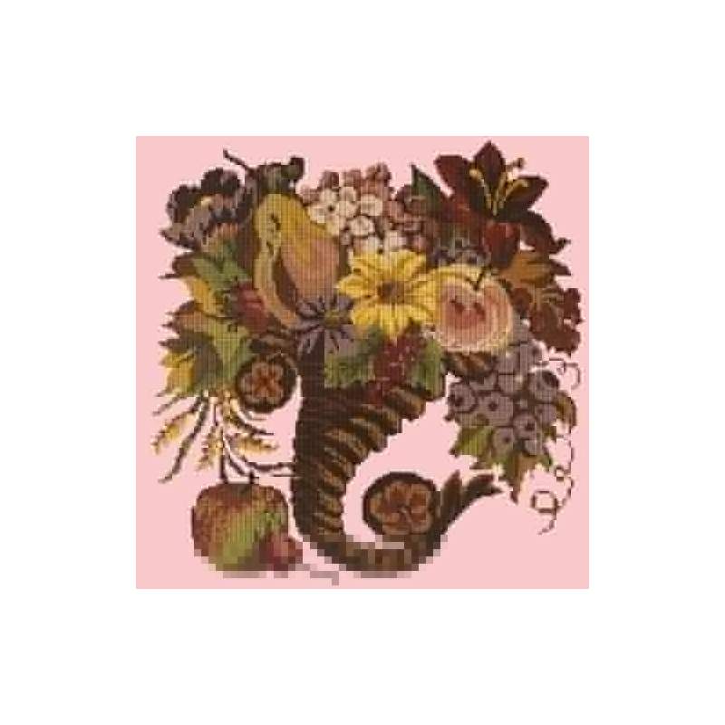 Elizabeth Bradley, Victorian Flowers, AUTUMN CORNUCOPIA - 16x16 pollici Elizabeth Bradley - 3