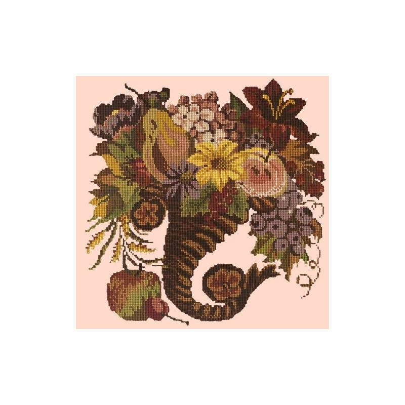 Elizabeth Bradley, Victorian Flowers, AUTUMN CORNUCOPIA - 16x16 pollici Elizabeth Bradley - 4
