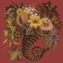 Elizabeth Bradley, Victorian Flowers, AUTUMN CORNUCOPIA - 16x16 pollici Elizabeth Bradley - 6