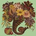 Elizabeth Bradley, Victorian Flowers, AUTUMN CORNUCOPIA - 16x16 pollici Elizabeth Bradley - 10