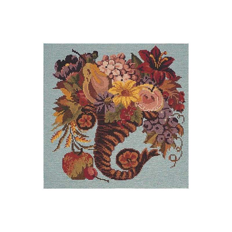 Elizabeth Bradley, Victorian Flowers, AUTUMN CORNUCOPIA - 16x16 pollici Elizabeth Bradley - 15