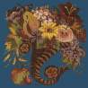 Elizabeth Bradley, Victorian Flowers, AUTUMN CORNUCOPIA - 16x16 pollici Elizabeth Bradley - 17