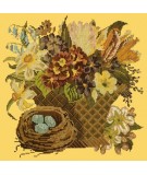 Elizabeth Bradley, Victorian Flowers, SPRING BASKET - 16x16 pollici Elizabeth Bradley - 11