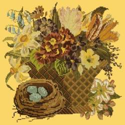 Elizabeth Bradley, Victorian Flowers, SPRING BASKET - 16x16 pollici Elizabeth Bradley - 11