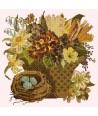 Elizabeth Bradley, Victorian Flowers, SPRING BASKET - 16x16 pollici Elizabeth Bradley - 12
