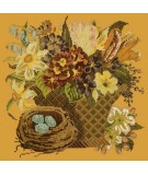 Elizabeth Bradley, Victorian Flowers, SPRING BASKET - 16x16 pollici Elizabeth Bradley - 13
