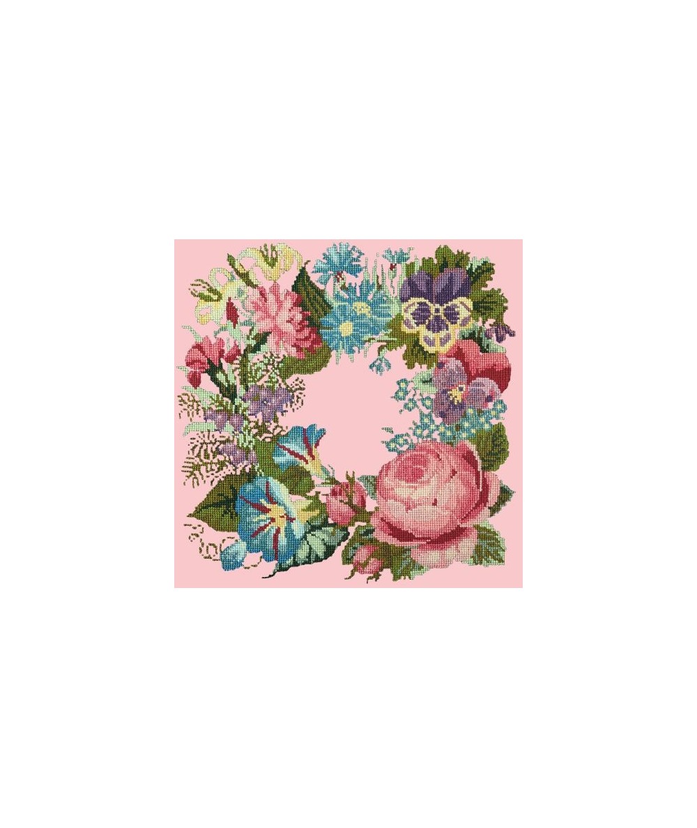 Elizabeth Bradley, Victorian Flowers, SUMMER WREATH - 16x16 pollici Elizabeth Bradley - 2