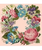 Elizabeth Bradley, Victorian Flowers, SUMMER WREATH - 16x16 pollici Elizabeth Bradley - 3