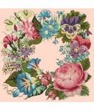 Elizabeth Bradley, Victorian Flowers, SUMMER WREATH - 16x16 pollici Elizabeth Bradley - 3