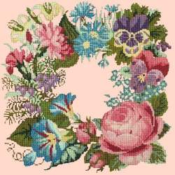 Elizabeth Bradley, Victorian Flowers, SUMMER WREATH - 16x16 pollici Elizabeth Bradley - 3