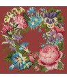Elizabeth Bradley, Victorian Flowers, SUMMER WREATH - 16x16 pollici Elizabeth Bradley - 5